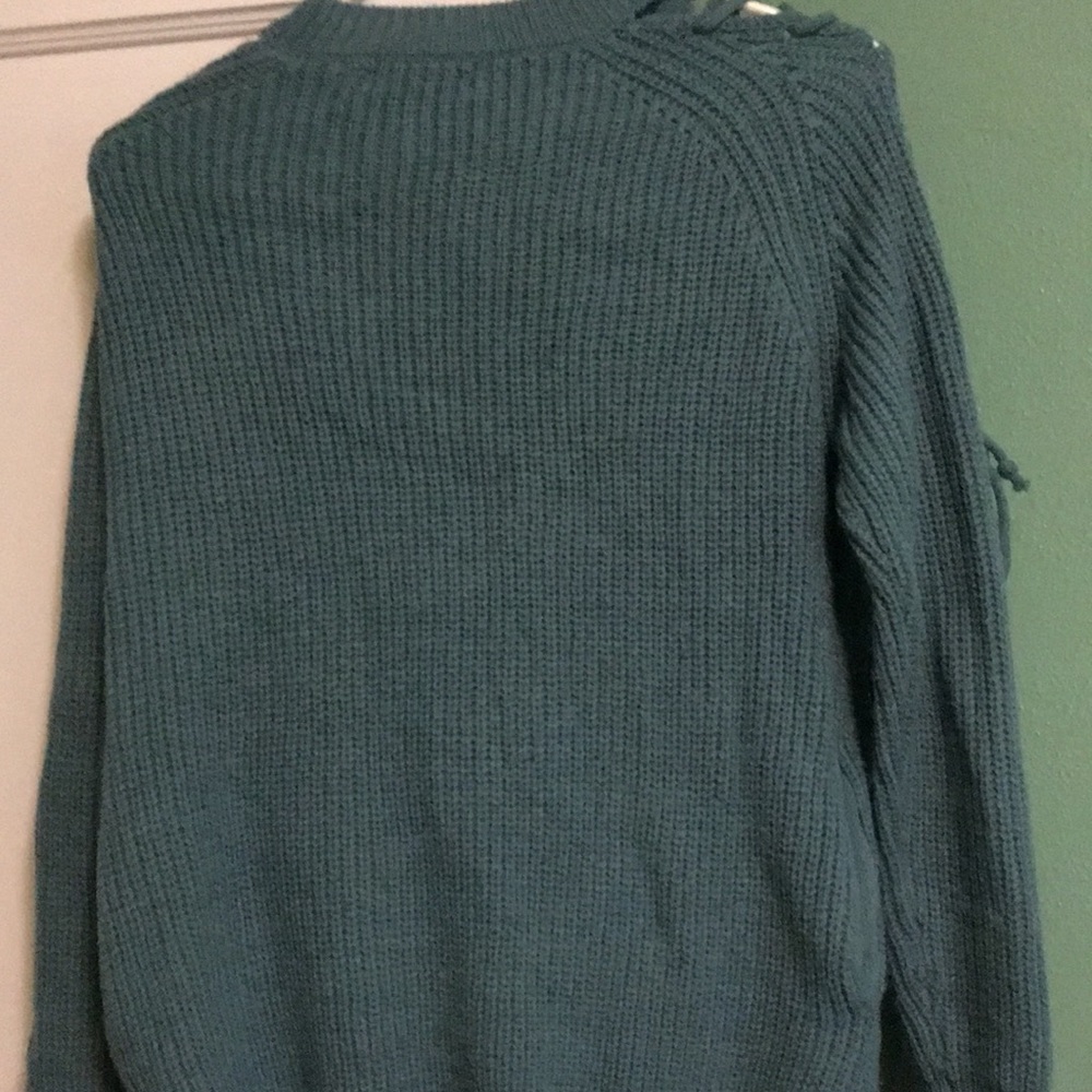 Turquoise sweater - Picture 4 of 4